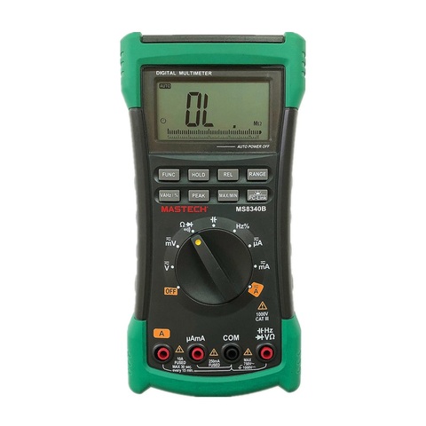 MS8340B High Quality Auto Range True-RMS Digital Multimeter DMM Capacitance&Frequency Test&USB Interface Meter Testers ► Photo 1/6