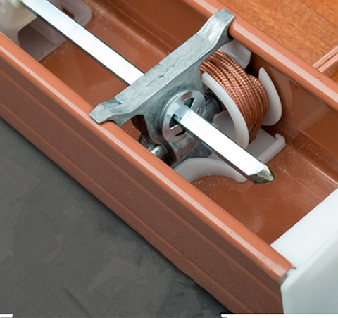 Tilt mechanism for 50MM wooden venetian blinds high profile head track ► Photo 1/4