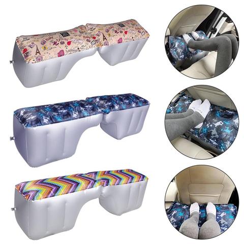 Car Inflatable Mattress Travel Bed Mattress Back Seat Gap Pad Air Bed Cushion Self-driving Tour Bed Car Travel Outdoor Camping ► Photo 1/6