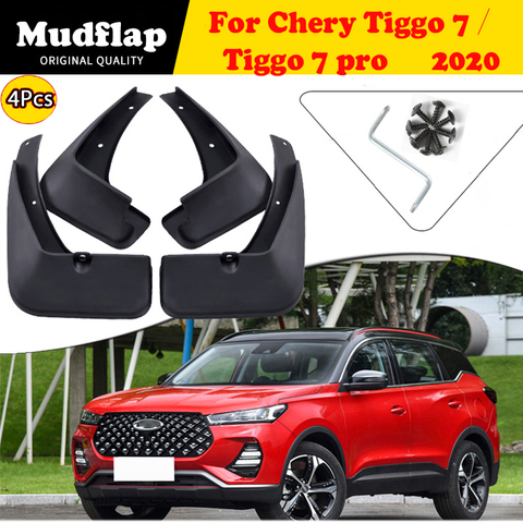 Mud Flaps For Chery Tiggo 7 Pro 2022 4 PCS Front Rear Fender Mudguards High Quality Guard Splash Flap Car Accessories ► Photo 1/6