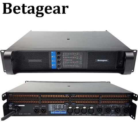 Betagear PF 10000q 2500W*4 channel power amplifier professional fp subwoofer amplifier line array amplifiers audio amplificador ► Photo 1/6