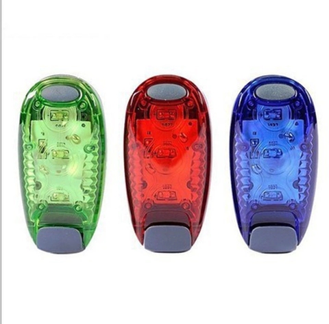 LED Safety Cycling Lights Running Walking Bicycle Bike Light Runner Best Flashing Warning Lamp for Helmet Backpack ► Photo 1/6