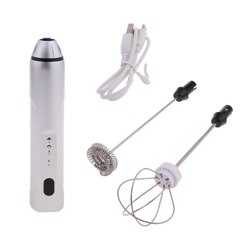 5W 10000 RPM Electric Whisk Mixer Milk Coffee Egg Beater Blender Kitchen Tools 