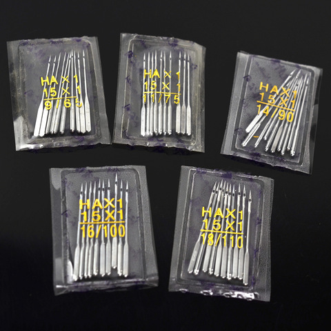 10pcs/set Sewing Needles Universal 15x1 130x705H Mixed Kit Packing Sewing Accessories for All Brand Domestic Sewing Machines E ► Photo 1/6