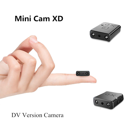 MINI Cam HD 1080P smart Camera Infrared Night Vision Security Cameras Loop Recording Support 32GB  XD PK SQ11 ► Photo 1/6