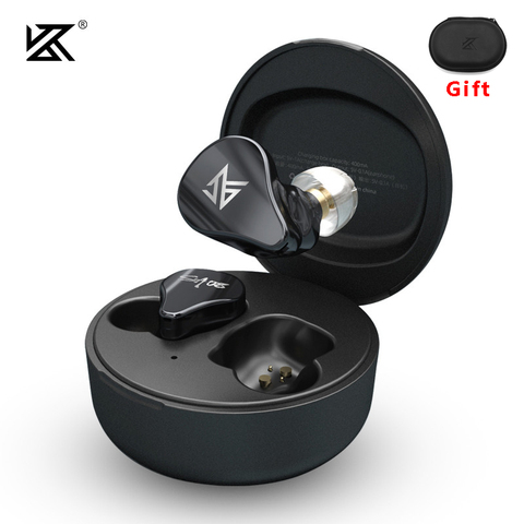 KZ SA08 TWS True Wireless Bluetooth v5.0 Earphones 8BA Units Game Earbuds Touch Control Noise Cancelling Sport Headset ► Photo 1/5
