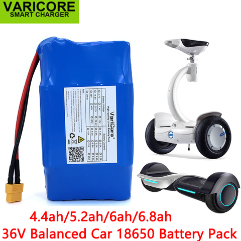 36V Rechargeable Li-ion Battery Pack 4400mah 4.4AH Lithium Ion Cell For  Electric Self Balance Scooter Hoverboard Unicycle