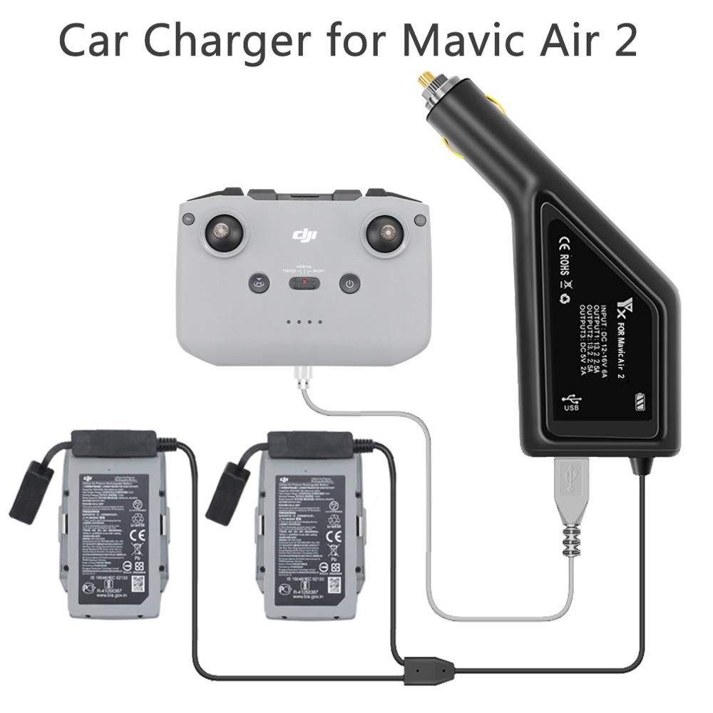 2in1 Car Battery Controller Charger 12-16V+USB Port For DJI Mavic Pro Platinum 