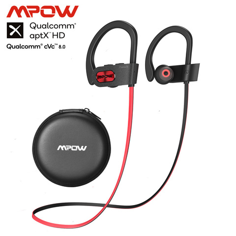 Mpow Newest Flame S Bluetooth 5.0 Wireless Sports Earphones CVC 8.0 Noise Cancelling Aptx-HD Sound iPX7 Sweatproof 12h Playtime ► Photo 1/6