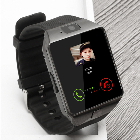 2022 New Digital Touch Screen Smart watch DZ09 With Camera Bluetooth WristWatch SIM Card For Ios For Android Phones Bracelet Wat ► Photo 1/6