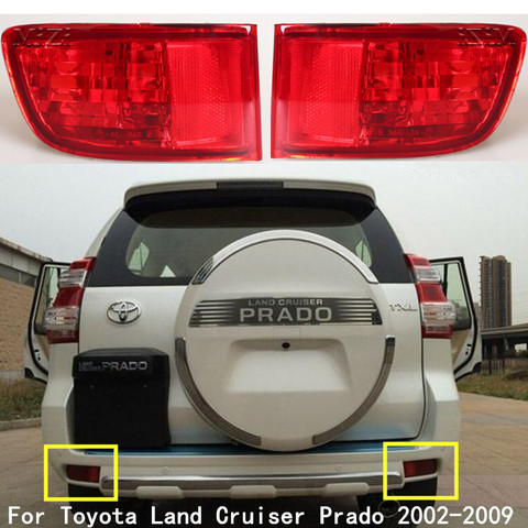 Fast Shipping Rear Bumper Light For Toyota Land Cruiser Prado 120 series GRJ120 TRJ120 FJ120 2002-2009 Tail Lamp Car Accessories ► Photo 1/6