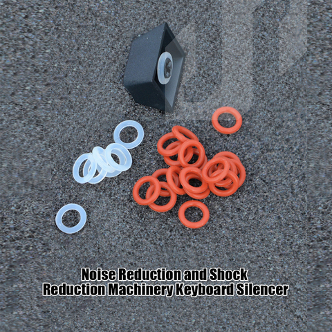 Mechanical Keyboard Silencer Ring Noise Reduction Mute Washer Cherry MX Axis Green Axis Red Axis Tea Shaft Ring Silicone Ring ► Photo 1/6