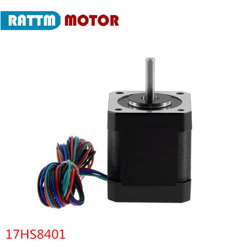 3D printer accessories Nema 17 stepper motor 17HS8401 two-phase four-wire 48mm engraving machine motor ► Photo 1/6
