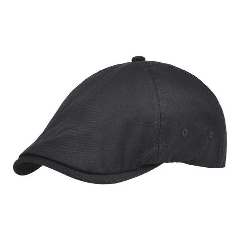 VOBOOM Newsboy Cap Men Spring Fall Golf Caps Twill Cotton Classic Flat Hat Ivy Hats Cabbies Headpiece 062 ► Photo 1/6