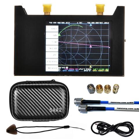 3G Vector Network Analyzer  Antenna Shortwave Spectrum Analyzer Digital LCD Display  Screen for S-A-A-2 NanoVNA V2  HF VHF UHF ► Photo 1/6