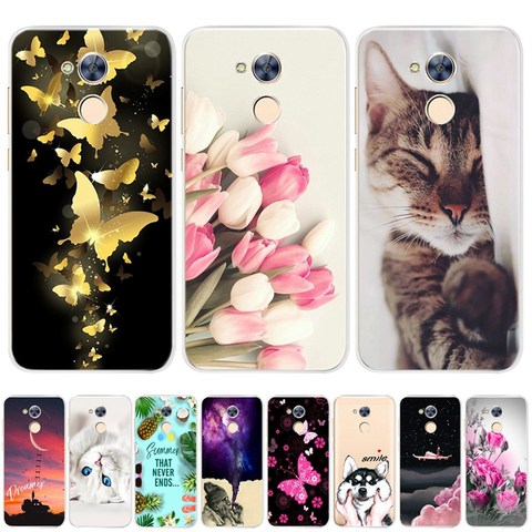 For Huawei Honor 6A Dli-tl20 Case Silicone Painted Back Cover For Huawei Honor6A honor 6A 6 a DLI-L22 DLI-AL10 Coque Fundas Case ► Photo 1/6