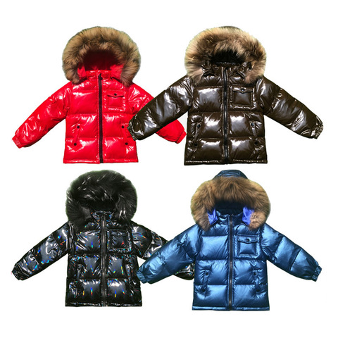 Children's down jackets boys and girls thick coats 2-10 years old ► Photo 1/6