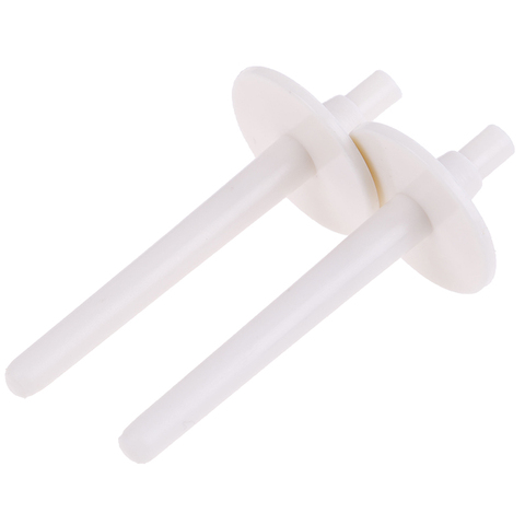 2pcs/Set Spool Pins Spoon Stand Holder White Plastic Sewing Machine Parts Sewing Tools Knitting Accessories6.7cm x 2.7cm ► Photo 1/6