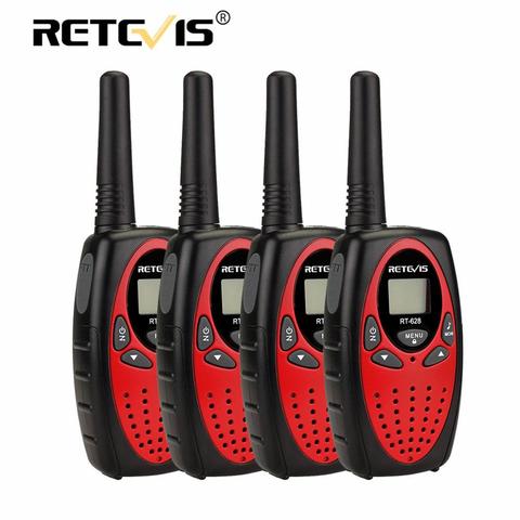 Retevis RT628  Walkie Talkie 4pcs PMR446 0.5W VOX Call Tone  Portable Radio For Hunting Christmas New Year  Gift Walk Talk ► Photo 1/6