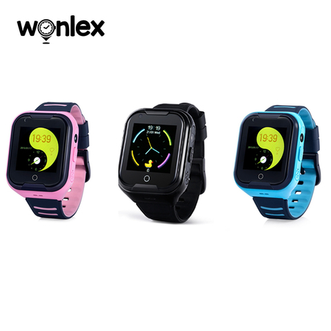 Wonlex KT11Cheaper Waterproof IP67 4G SIM card Video Call Smart Watch GPS Po Kids  New Version Children Students SOS Watch ► Photo 1/6