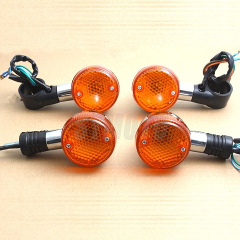 Motorcycle Front Rear turn signal signaling lights For Honda Magna 250 750 shadow 400 750 Steed VLX 400 600 1100 DLX VTX1300 180 ► Photo 1/6