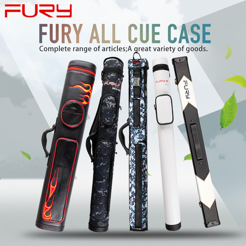 New FURY Pool Cue Case Many Styles Available Oxford Cloth Leather High Quality Carrying Box Durable Professional Kit Accessories ► Photo 1/1