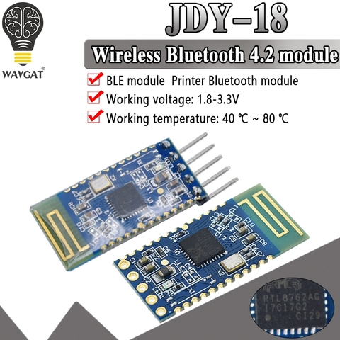 JDY-18 Bluetooth module 4.2 high speed transmission master-slave integration more than CC2541 ► Photo 1/6