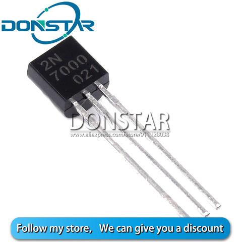 20PCS 2N7000 7000 TO-92 Small Signal MOSFET N-Channel Triode Transistor Original and new ► Photo 1/1