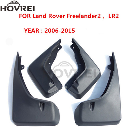 car Mudflap Splash Guard mudguards For Land Rover Freelander 2 LR2 2006 - 2015 mud flaps 2007 2008 2009 2010 2011 2012 2013 2014 ► Photo 1/6