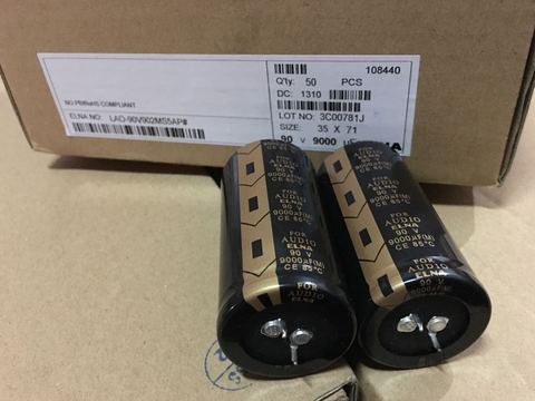 2PCS/10PCS LAO original ELNA FOR AUDIO 90V9000UF electrolytic capacitor behalf 100v10000 free shipping ► Photo 1/1