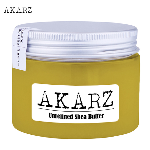 AKARZ Famous brand Neck Skin Care Unrefined Shea Butter Cream high-quality Fade wrinkles Anti-Aging Whitening Beauty Care Cream ► Photo 1/6