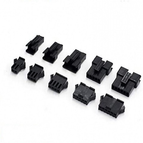 500 sets/lot connectors SM2/3/4/5/6/7/8/9/10/11/12 Pin Pitch 2.54MM Female and Male Housing + terminals SM-2A SM-2Y JST SM2.54 ► Photo 1/6