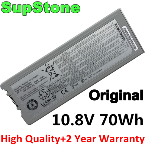 SupStone Genuine Original CF-VZSU80U CF-VZSU82U CF-VZSU83U Laptop Battery For Panasonic Toughbook CF-C2 10.8V 70Wh battery free ► Photo 1/6