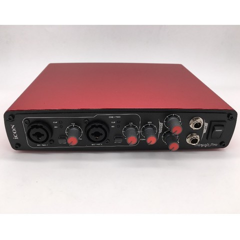 Upgraded version ICON Utrack pro vst professional recording live broadcast external sound card 6 in/6 out USB sound card ► Photo 1/6