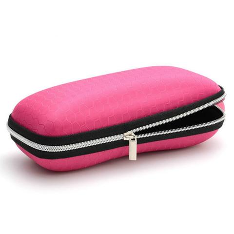 Cute women eye glass case  Rectangle EVA Zipper Hook Sunglasses Reading Glasses Protector Case Travel Pouch ► Photo 1/6