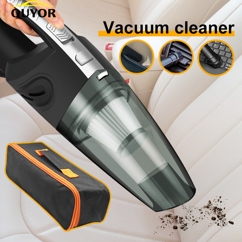 Cordless Vacuum Cleaner Powerful Cyclone Suction Auto Portable Car Handheld Vacuum Rechargeable Quick Charge For Home Pet Hair ► Photo 1/1