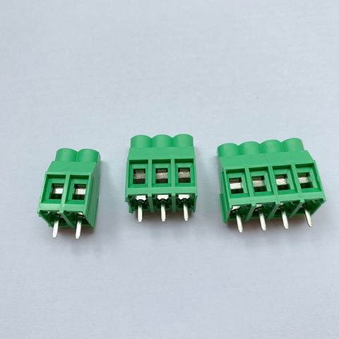 1pcs KF635 6.35MM  7.62MM  9.5MM Screw PCB Terminal Block Connector Pitch 2P 3P 4P 5P 6P 7P 8P 300V 30A Screw Terminal ► Photo 1/6