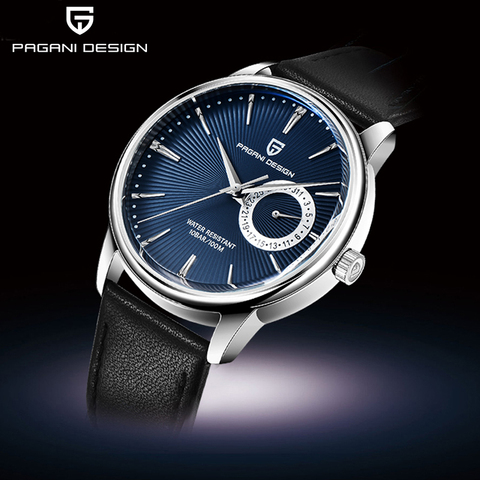 PAGANI DESIGN 1654 Men Quartz Watches Waterproof 100M Fashion Wristwatch Top Luxury Brand Leather Watch Relogio Masculino 2022 ► Photo 1/6