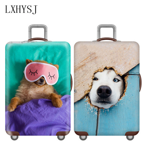 Thicken Luggage Cover Elasticity Trolley dust cover Suitcase Protection Cover For 18-32 inch Suitcase Case Travel accessories ► Photo 1/6