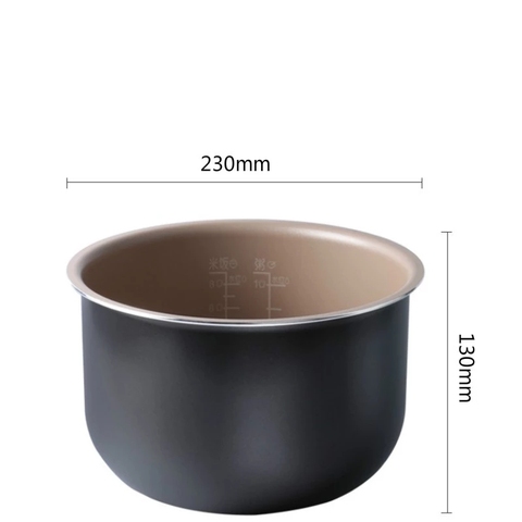 Original new Rice cooker liner 4L non-stick inner pot for Philips HD3055/HD3035/HD3165/HD3166/HD3062 parts ► Photo 1/3