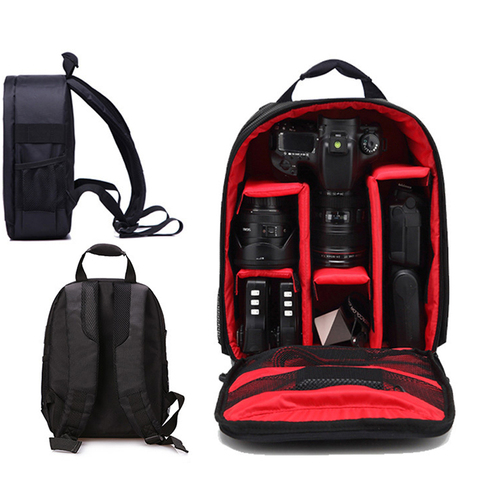 for DSLR SLR Camera Waterproof Backpack Rucksack Bag Case for Canon Nikon Sony ► Photo 1/6