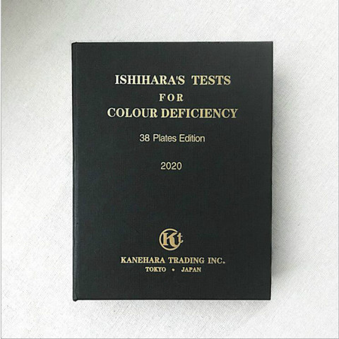 Ishihara Test Book Color Deficiency Test 38 Plates ► Photo 1/6