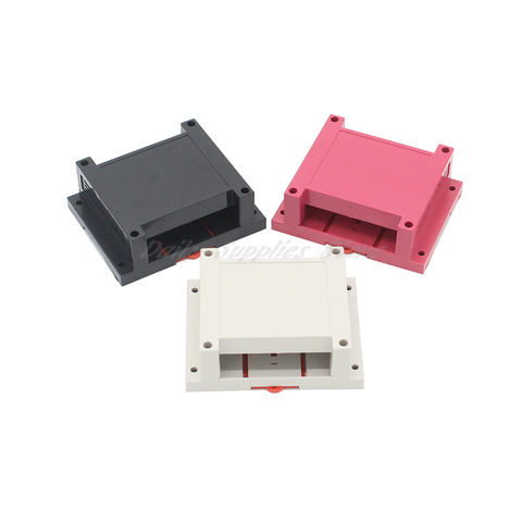 1pcs 115x90x40mm Plastic PLC industrial control box Power supply housing Rail type housing Instrument junction box Over-line box ► Photo 1/5