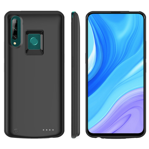 Silicone shockproof Battery Charger Case For Huawei Y9 Prime 2022 Backup Power bank Case for Huawei P Smart Z Charger Cover Capa ► Photo 1/6