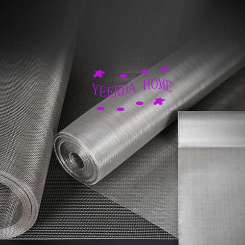 100cm x1000cm Stainless steel filter 6 20 120  200 300 400 mesh 3800-38 micron Filtration Screening Sheet Screening filter ► Photo 1/6