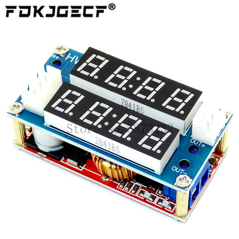 XL4015 5A Adjustable Power CC/CV Step-down Charge Module LED Driver Voltmeter Ammeter Constant current constant voltage ► Photo 1/2