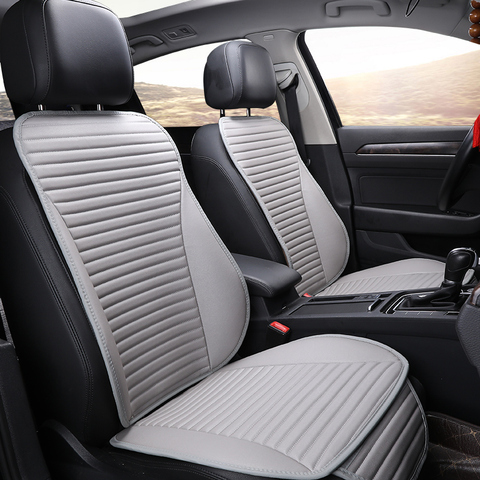 Easy clean not moves car seat cushions, accessories for kia rio universal pu leather non slide seats cover water proof M8 X30 ► Photo 1/6