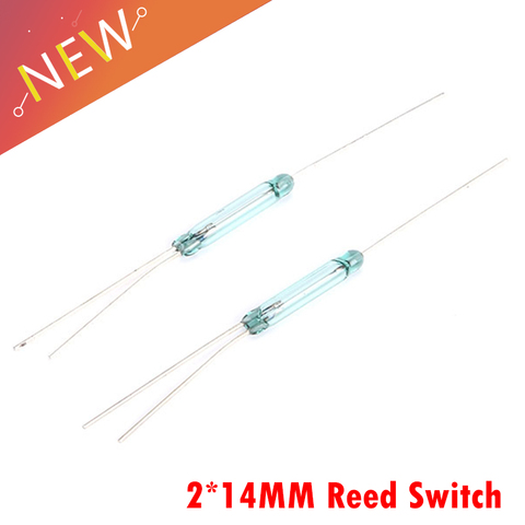 5Pcs/lot Reed Switch 3 pin Magnetic Switch 2.5*14mm Normally Open Normally Closed Conversion 2.5X14MM NO NC Conversion for Senso ► Photo 1/5