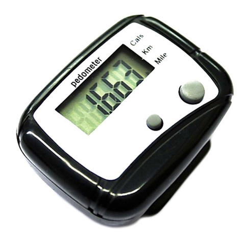 Digital LCD Pedometer Pocket Counter Walking Black ► Photo 1/3