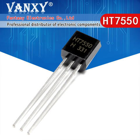 10PCS HT7550-1 TO92 HT7550A-1 TO-92 7550A-1 7550-1 HT7550 new and original IC ► Photo 1/4